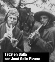 1928 en Salta con José Solis Pizarro