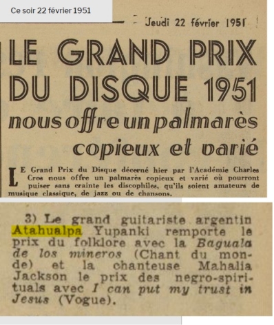 Grand Prix du Disque 1951