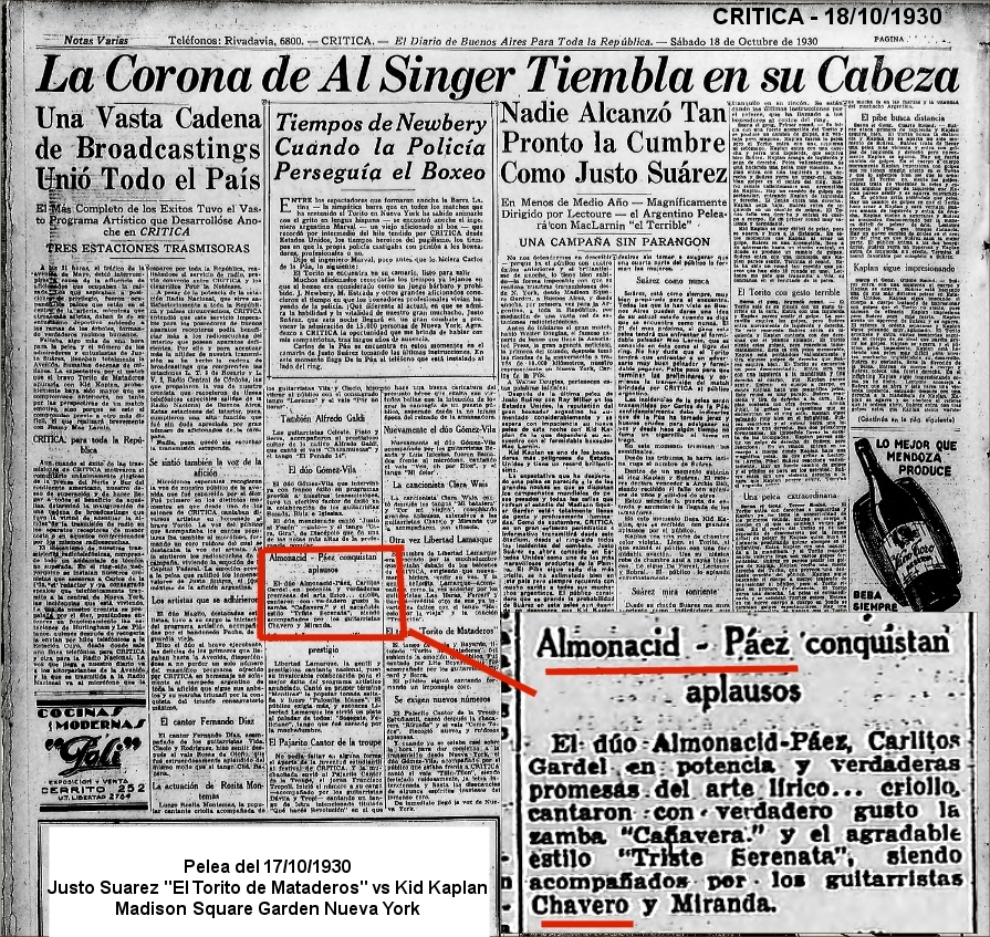 Critica - Pelea Suarez-Kaplan