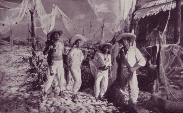 Cristobal Caceres , Gerardo Servin, Angel Sanabria y Francisco Marin