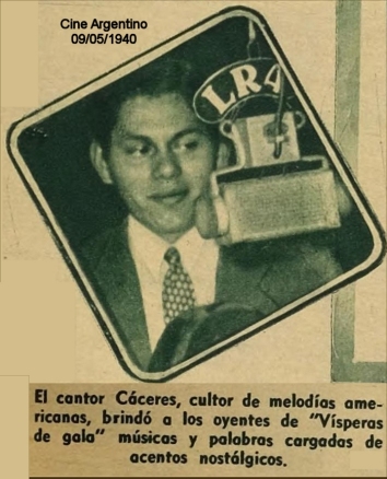 Cine Argentino 1940 - Cristóbal Cáceres