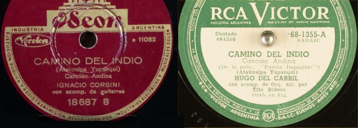 Ignacio Corsini - Hugo del Carril - Camino del indio
