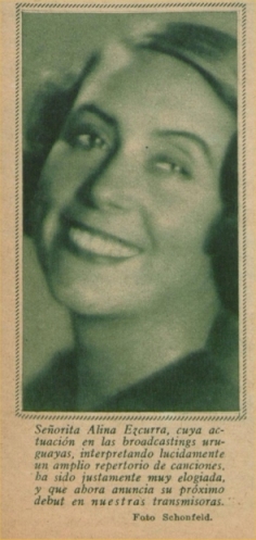Maria Alina Ezcurra - 1935