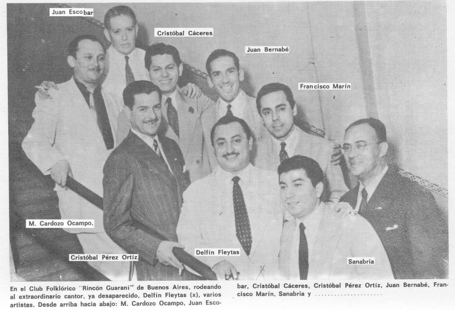 Mauricio Cardoo Ocampo, Delfin Fleytas, Crist&oacute;bal...